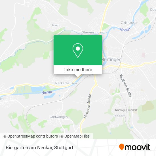 Biergarten am Neckar map