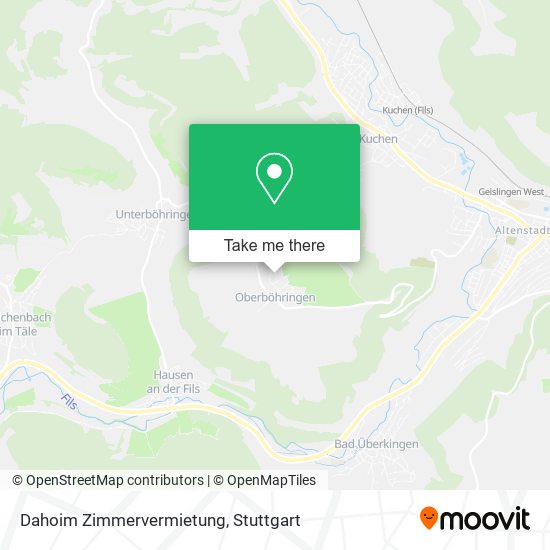 Dahoim Zimmervermietung map