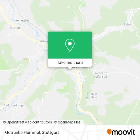 Карта Getränke Hummel