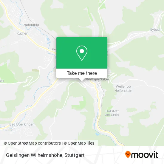 Карта Geislingen Wilhelmshöhe