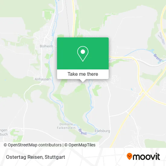 Карта Ostertag Reisen