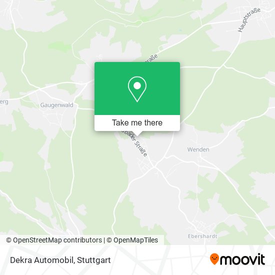 Карта Dekra Automobil