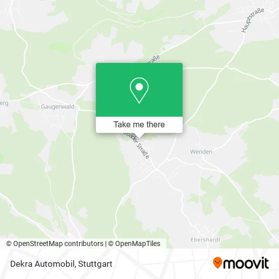 Карта Dekra Automobil