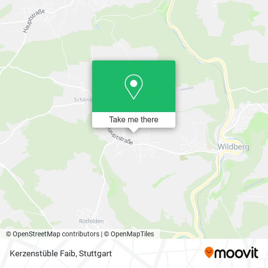Kerzenstüble Faib map
