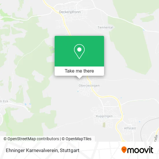 Карта Ehninger Karnevalverein
