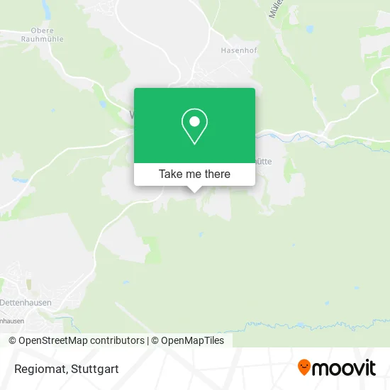 Карта Regiomat