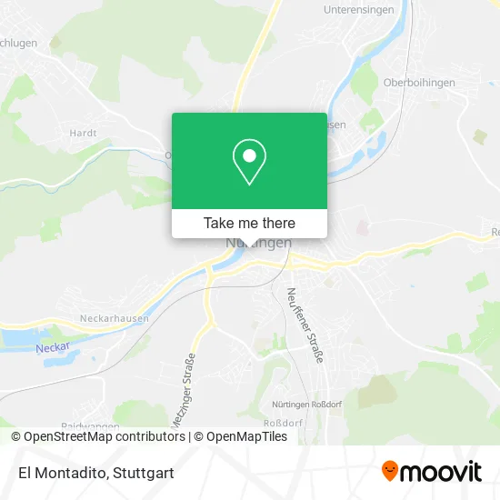 Карта El Montadito