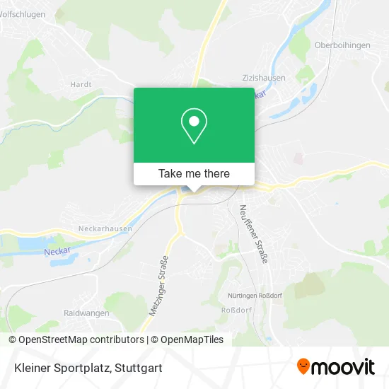Карта Kleiner Sportplatz