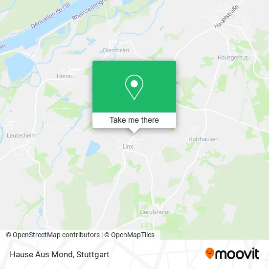 Карта Hause Aus Mond