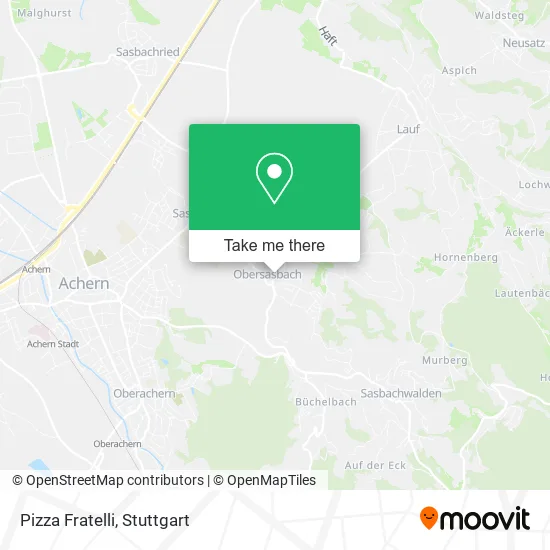 Карта Pizza Fratelli