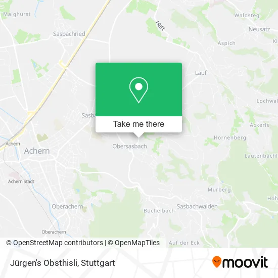 Карта Jürgen's Obsthisli