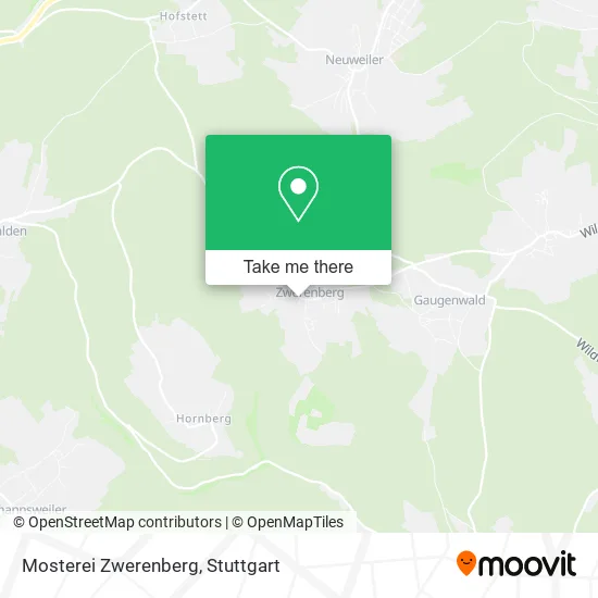 Карта Mosterei Zwerenberg