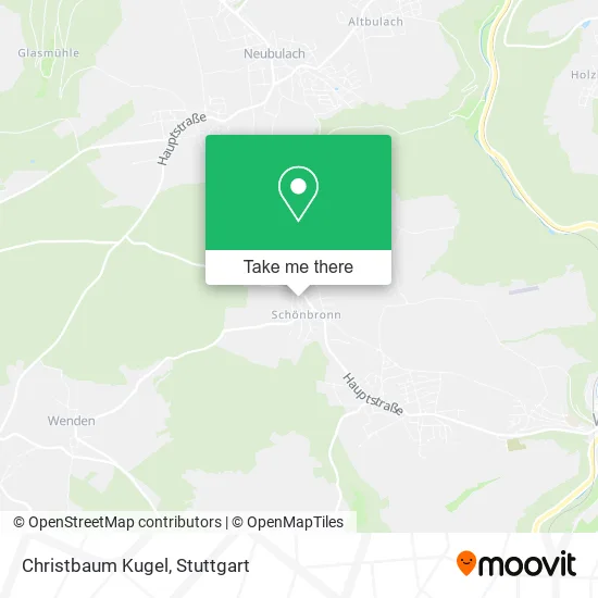 Карта Christbaum Kugel