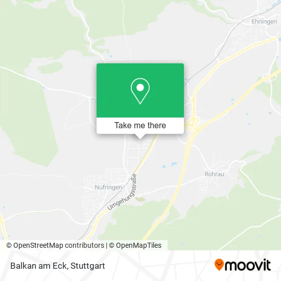 Карта Balkan am Eck