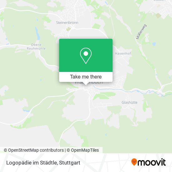 Logopädie im Städtle map