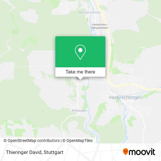 Карта Thieringer David