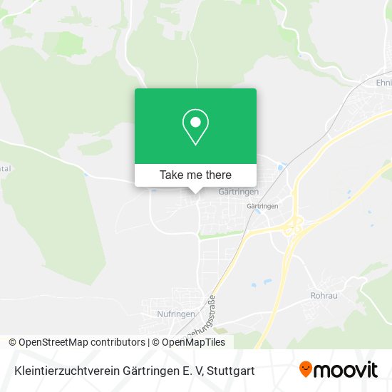 Kleintierzuchtverein Gärtringen E. V map