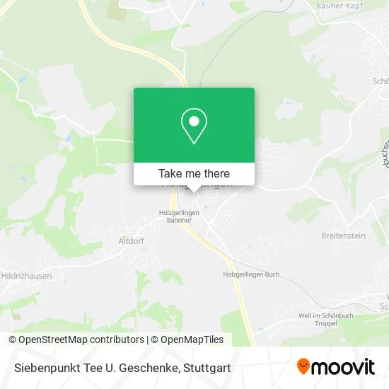 Карта Siebenpunkt Tee U. Geschenke