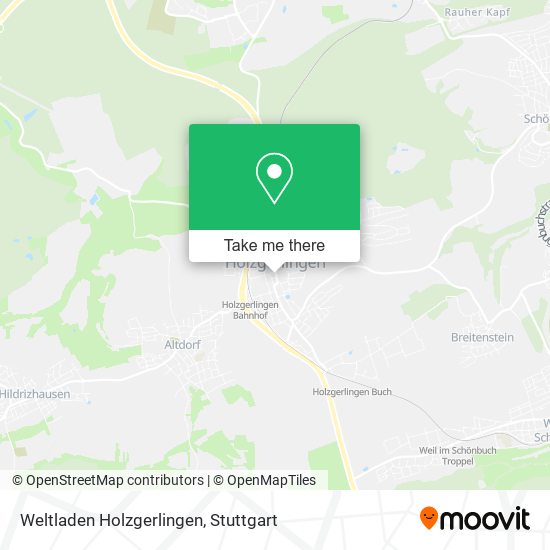 Weltladen Holzgerlingen map