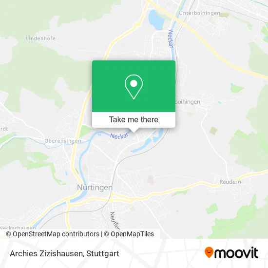 Карта Archies Zizishausen