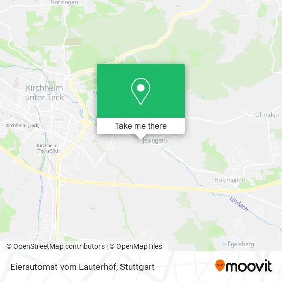 Карта Eierautomat vom Lauterhof