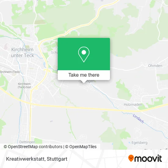 Карта Kreativwerkstatt