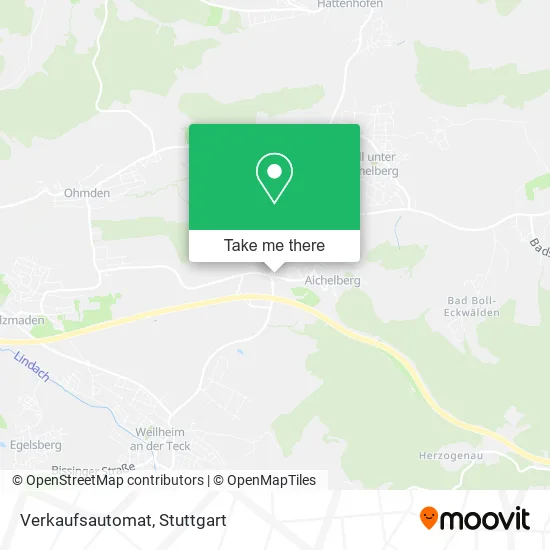 Карта Verkaufsautomat