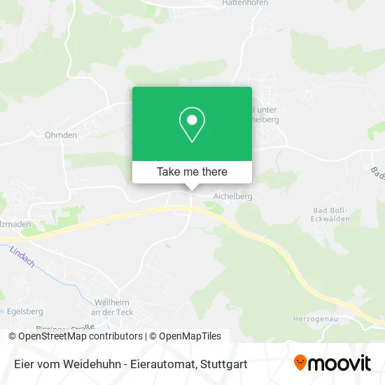 Карта Eier vom Weidehuhn - Eierautomat