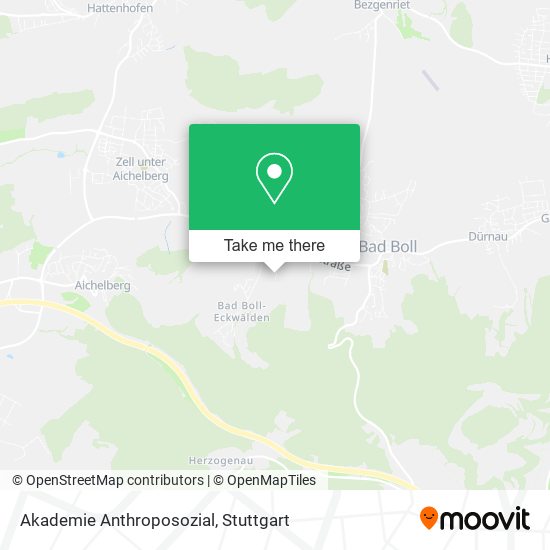 Akademie Anthroposozial map