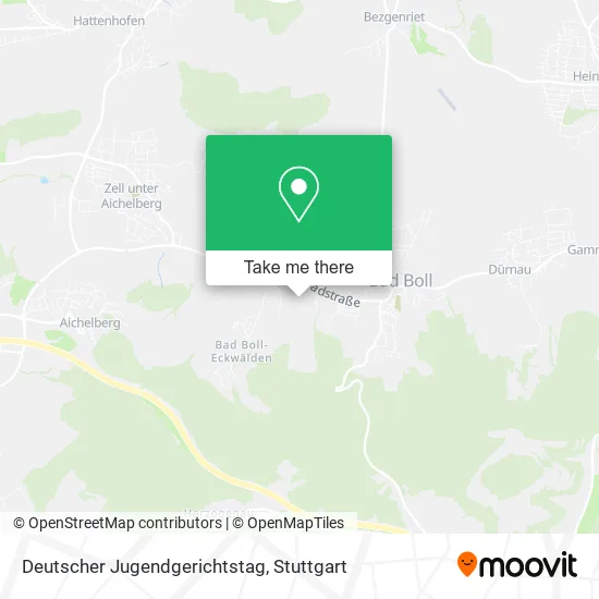 Карта Deutscher Jugendgerichtstag