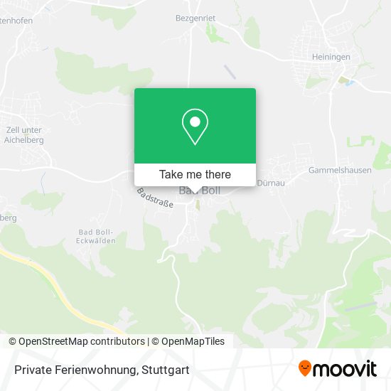 Private Ferienwohnung map