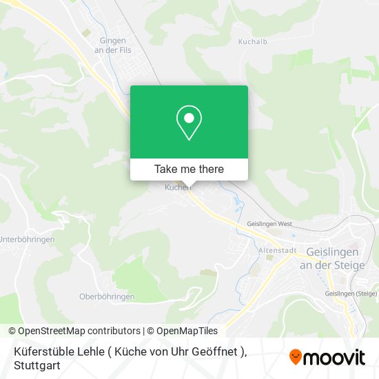 Küferstüble Lehle ( Küche von Uhr Geöffnet ) map