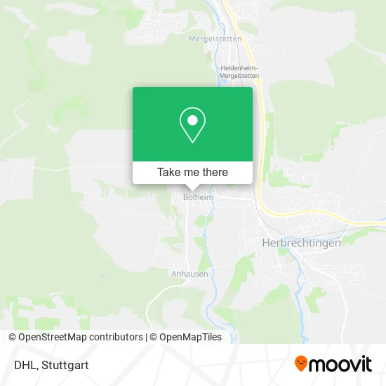 Карта DHL