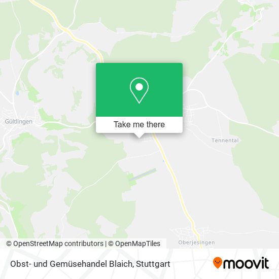 Obst- und Gemüsehandel Blaich map