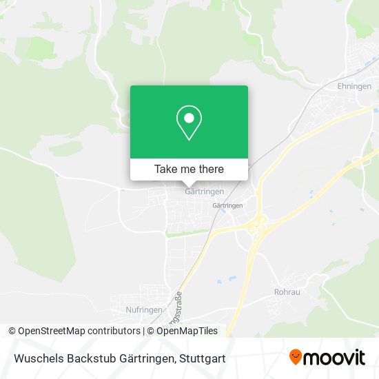 Карта Wuschels Backstub Gärtringen