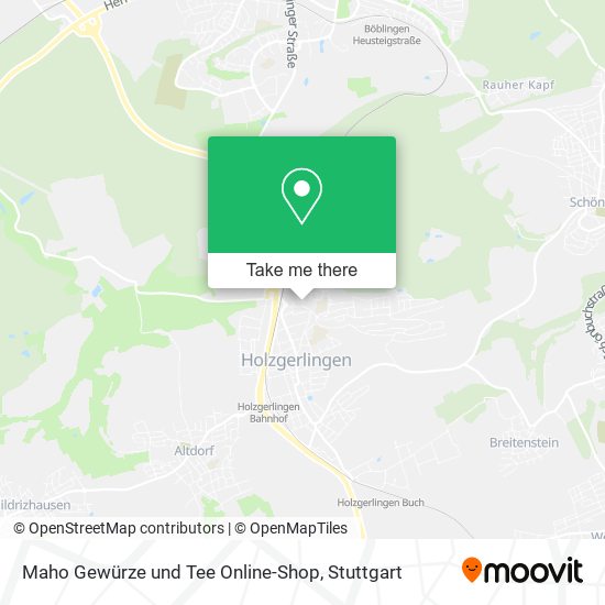 Maho Gewürze und Tee Online-Shop map
