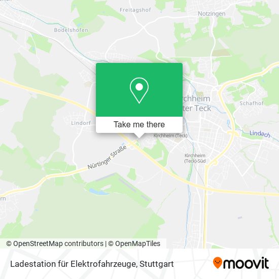 Ladestation für Elektrofahrzeuge map
