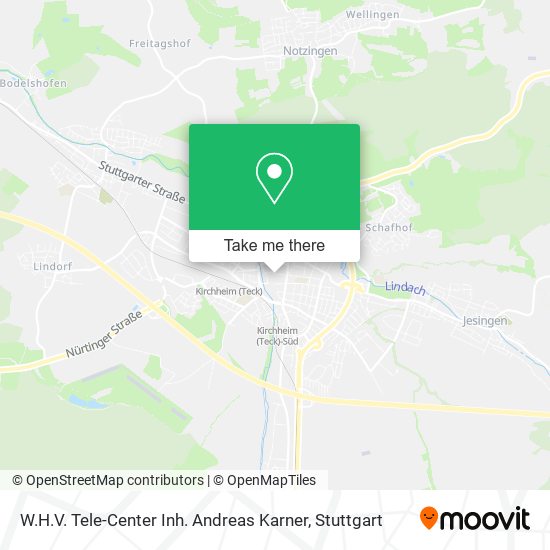 Карта W.H.V. Tele-Center Inh. Andreas Karner