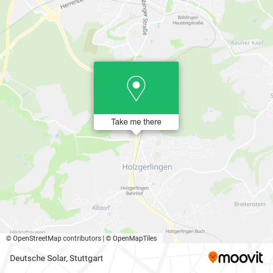 Карта Deutsche Solar