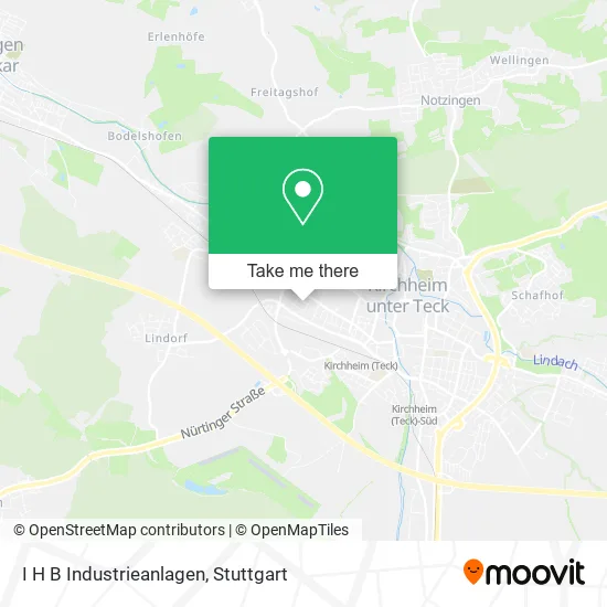 Карта I H B Industrieanlagen