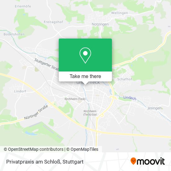 Privatpraxis am Schloß map