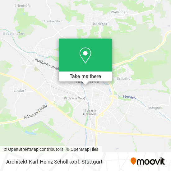 Карта Architekt Karl-Heinz Schöllkopf