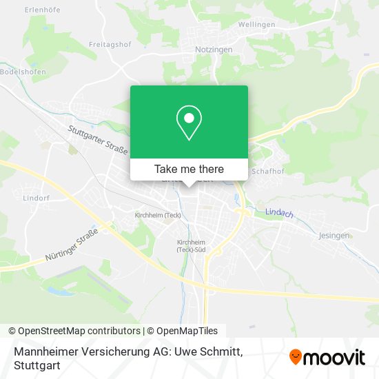 Mannheimer Versicherung AG: Uwe Schmitt map