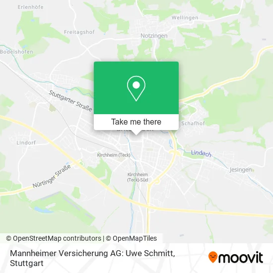 Карта Mannheimer Versicherung AG: Uwe Schmitt