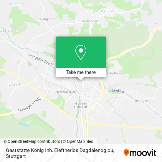 Gaststätte König Inh. Eleftherios Dagdalenoglou map