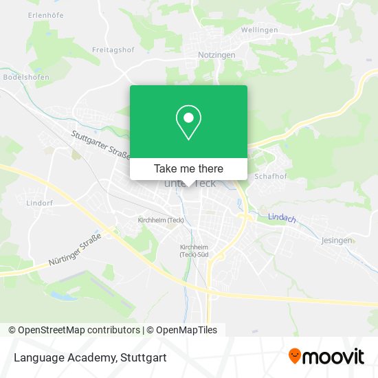 Карта Language Academy