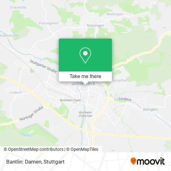 Карта Bantlin: Damen