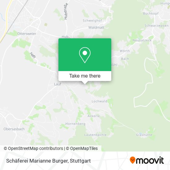 Schäferei Marianne Burger map