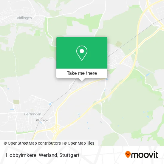 Карта Hobbyimkerei Werland