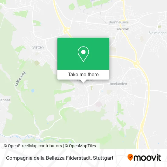 Карта Compagnia della Bellezza Filderstadt